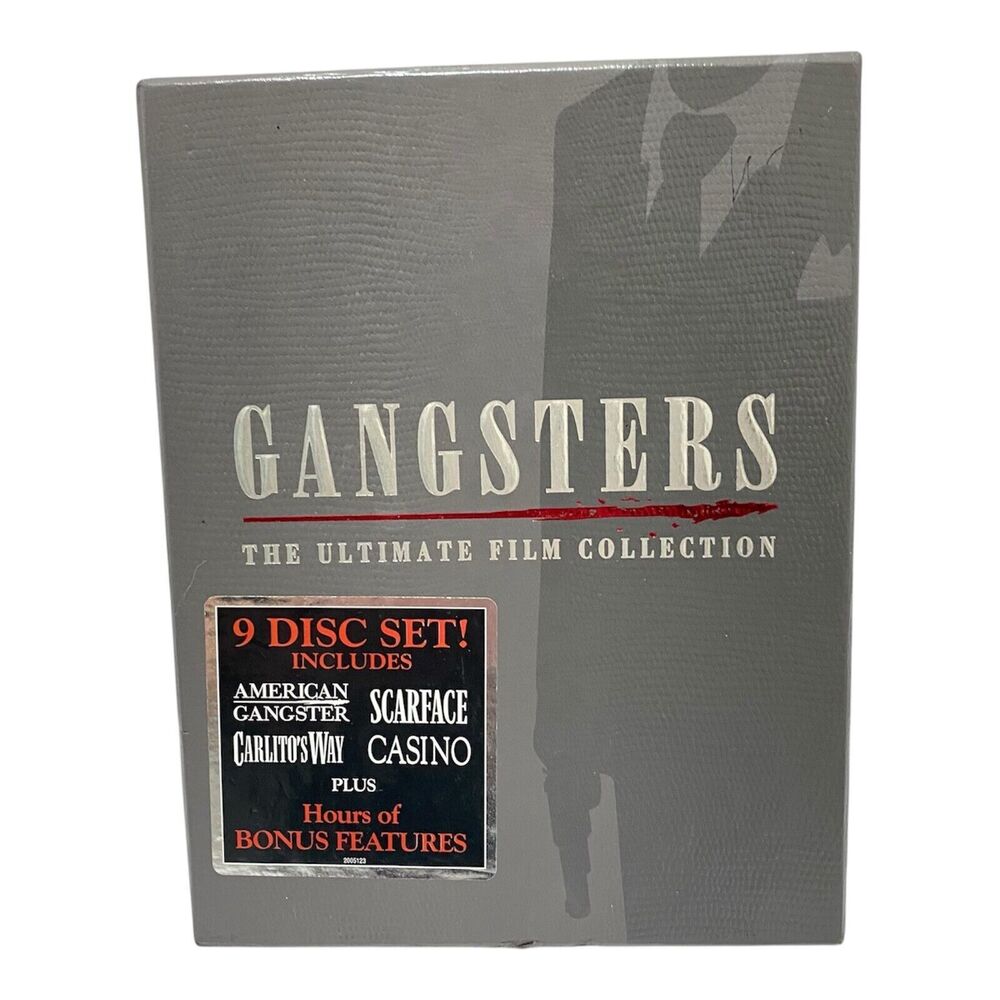 Gangsters Ultimate Film Collection Box Set DVD Movies With Booklet Rated R